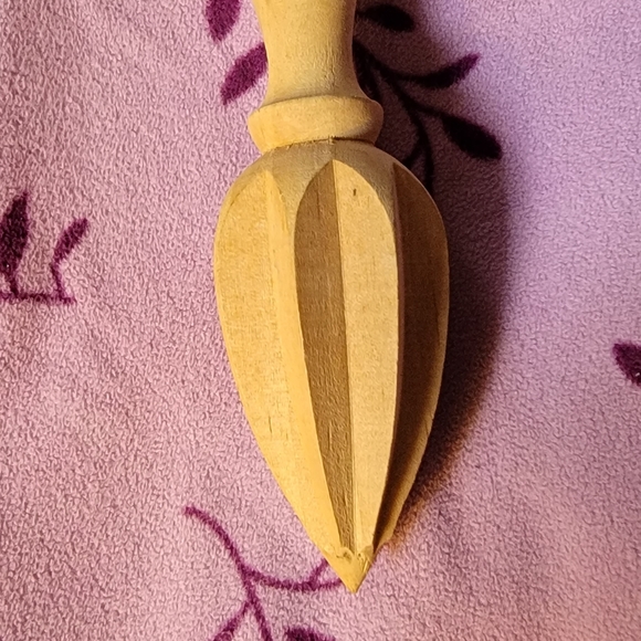 🍋 Vintage Wooden Hand Juicer 🍊 Super Vintage Condition - Picture 5 of 7